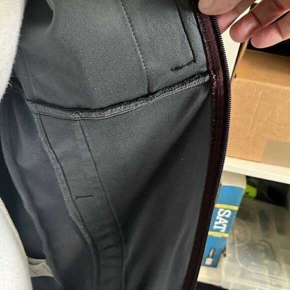 Columbia Ascender hooded soft shell jacket - lined - dark brown - hooded - S - Picture 4 of 8